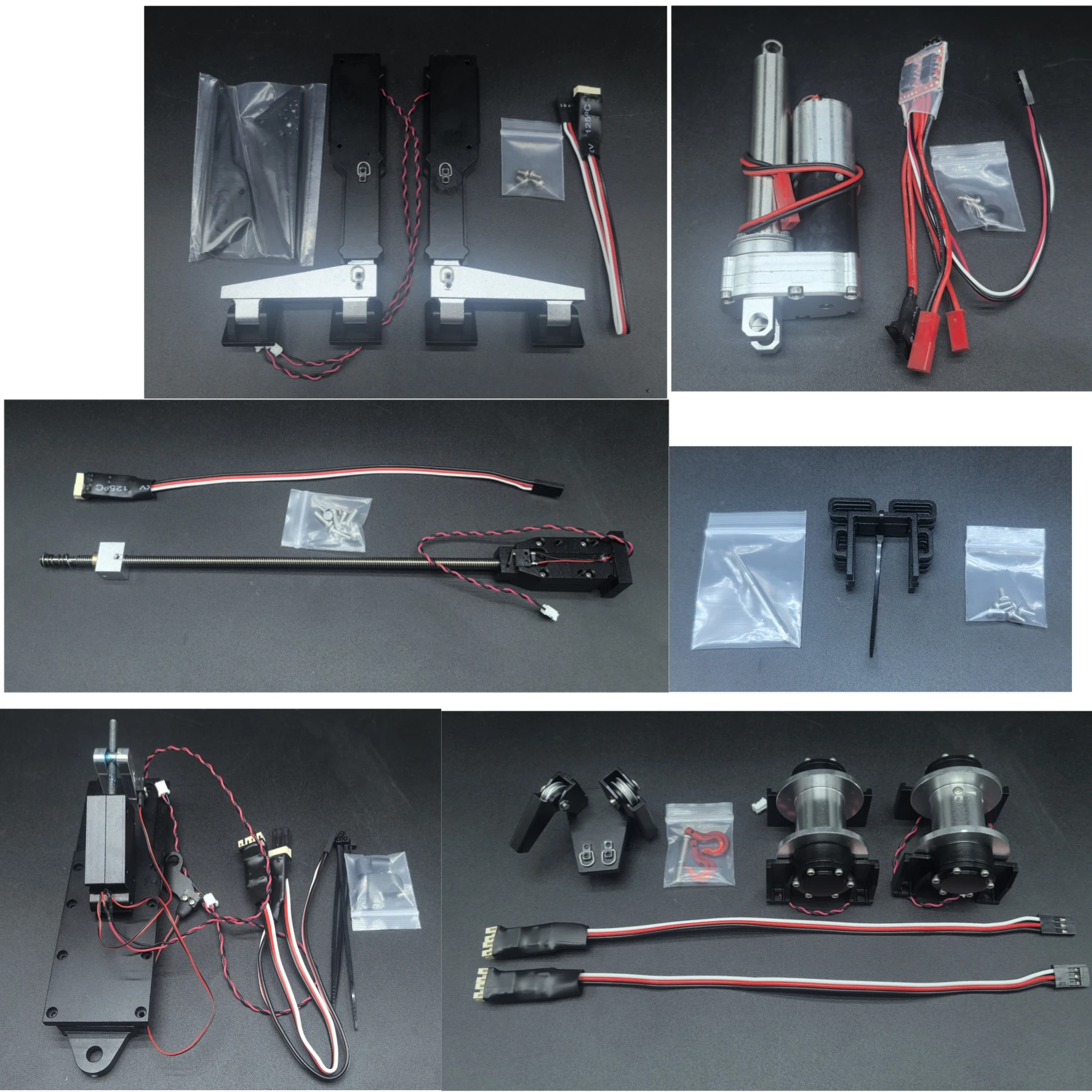 Upgrade Parts Set for Tamiya 1/14 RC Rescue Vehicle VOLVO FH16 750 56362 OP Components 1:14 RC Truck Tractor 1:14 Wrecker Parts