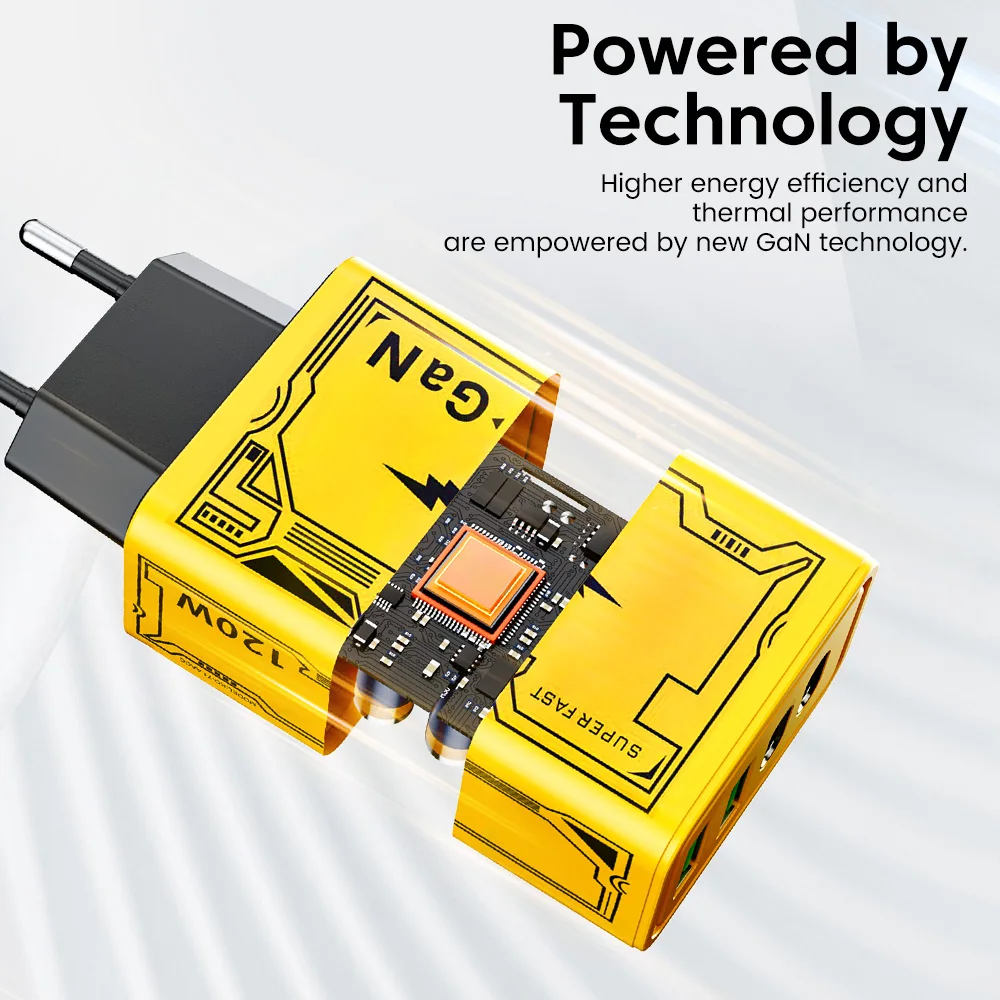 Type C USB Quick Charger 4 Ports QC3.0 Cell Mobile Phone Power FAST Adapter For  iPhone Samsung mobile phone charger - náhled 6