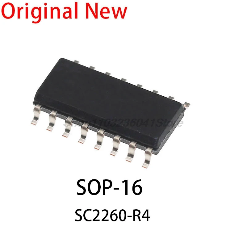 10PCS New and Original SC2260R4 SC 2260R4 SC2260-R4 PT2260-R4S SOP16 sop-16 Wireless coding core chip ic