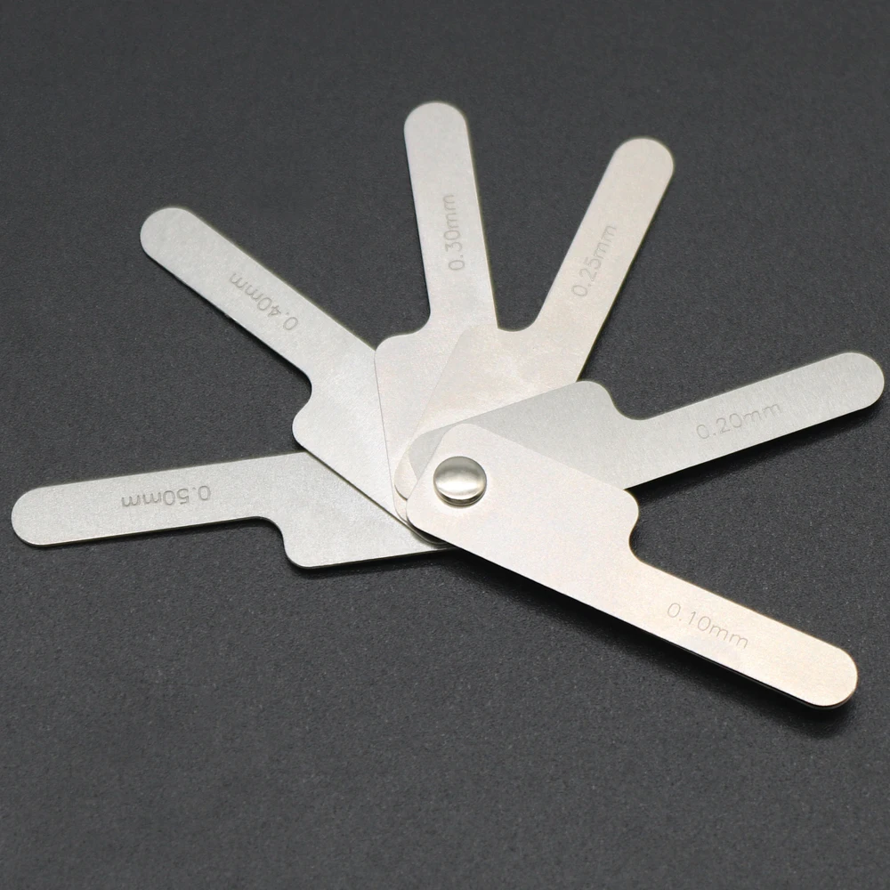 

Dental Interproximal Measuring Ruler Measure Tooth Gap Stainless Steel Orthodontic Treatment