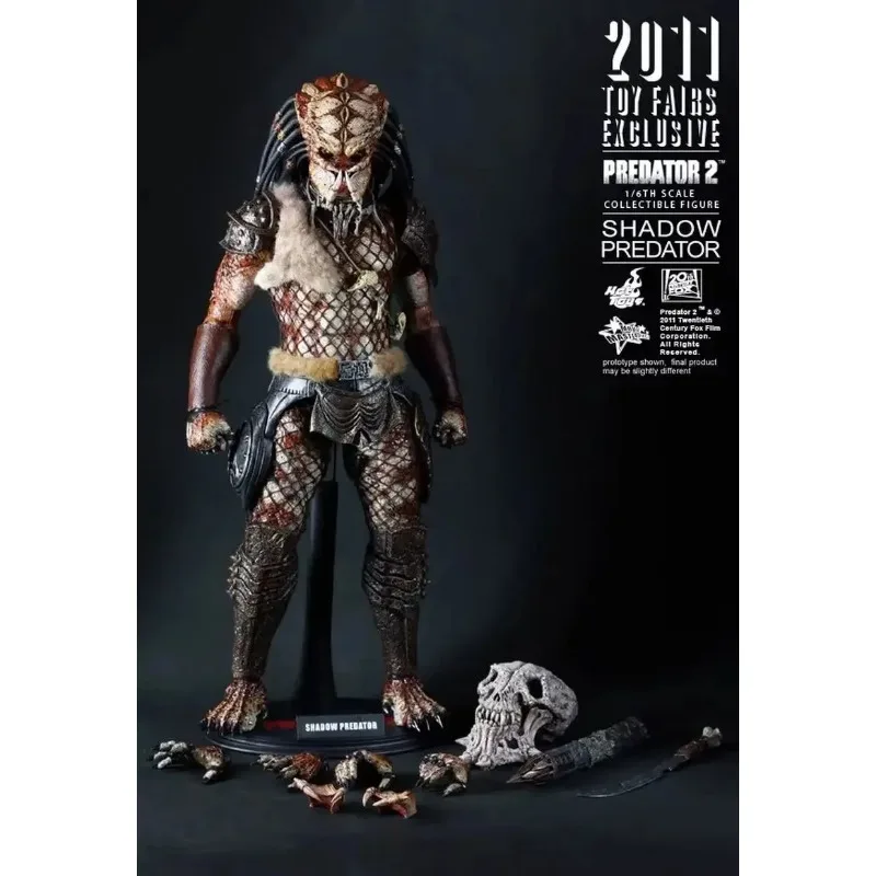 Original Hot toys HT 1/6 Mms154 The Predator Shadow Blood Venue Limited 12 Inch Action Figure Collection Model Decoration Toys