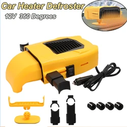 12V Fast Heating Demister Car Heater Fan Combo Winter Windscreen Defroster Auto Truck Window Demister Interior Warmer ﻿