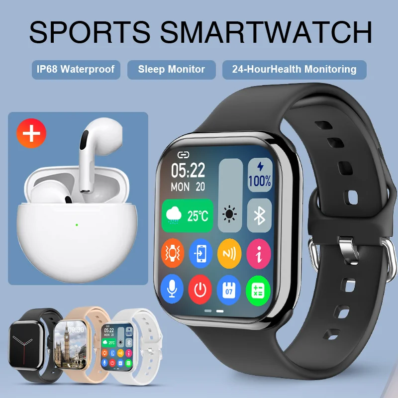2025 neue NFC S10 MAX uhr Bluetooth Anruf Smart Uhr Frauen Uhren Männer Sport Fitness Tracker Herzfrequenz Smartwatch Für kopfhörer