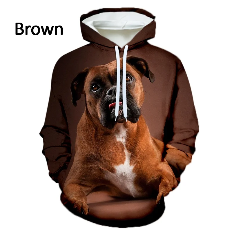 New Unisex Funny Dog 3D Printed Cute Hoodie German Shepherd Graphic Hooded Sweatshirts Pullover