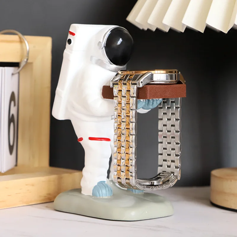 

Watch Display Stand Astronaut Watch Holder Astronaut Watch Display Stand Household Jewelry Display Organizer