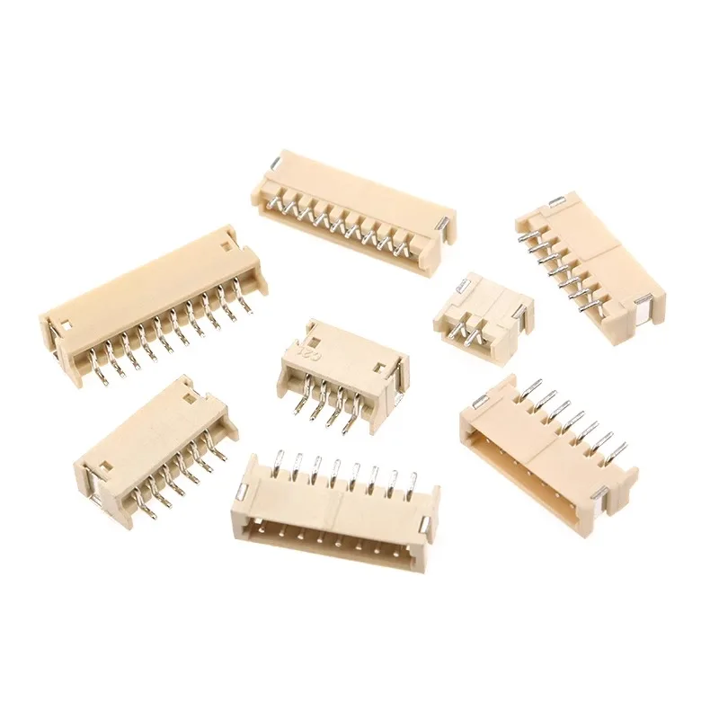 100PCS/LOT ZH1.5mm Pitch Horizontal SMD Connector 2P-10P Mini Micro Terminal Socket for PCB Board Mounting