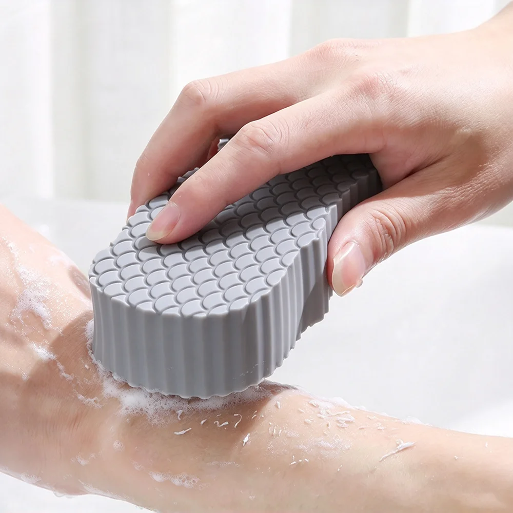 3/1Pcs 3D Magic Children Bath Sponge Body Exfoliating Dead Skin Sponge Massager Cleaning Shower Brushes Peeling Sponge Artifact