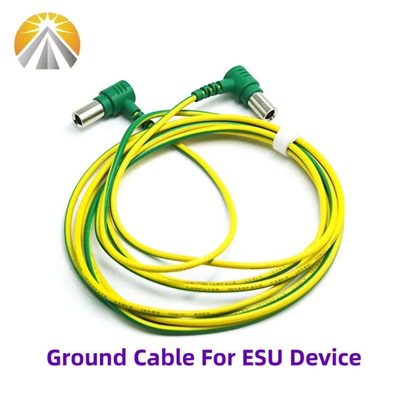 Ground Earth Wire Cable ECG Cable For High Frequency Electrotome ESU Medical Device Potential Equalization Socket Grouding Cable