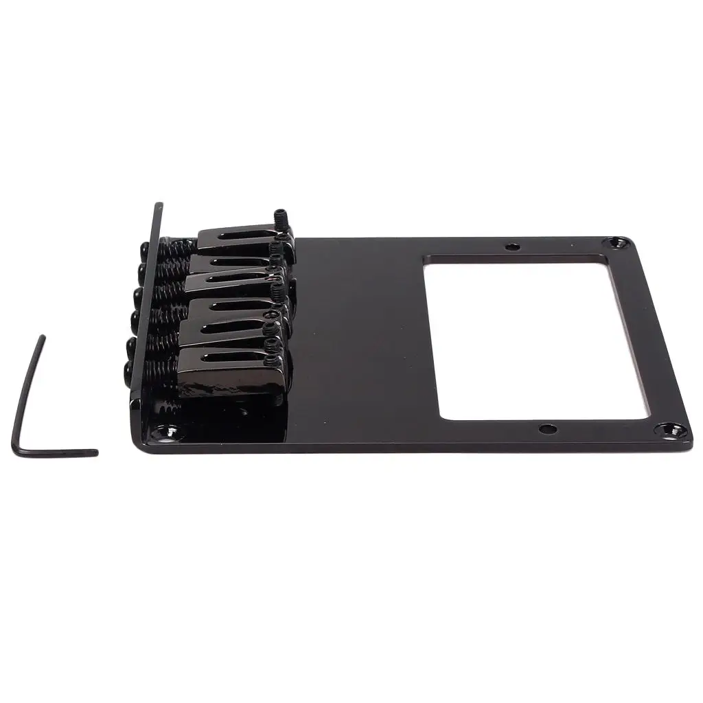 

TL Guitar Double Pickup Bridge Traditional Design Metal Humbucker Bridge for Electric Guitar DIY Kit