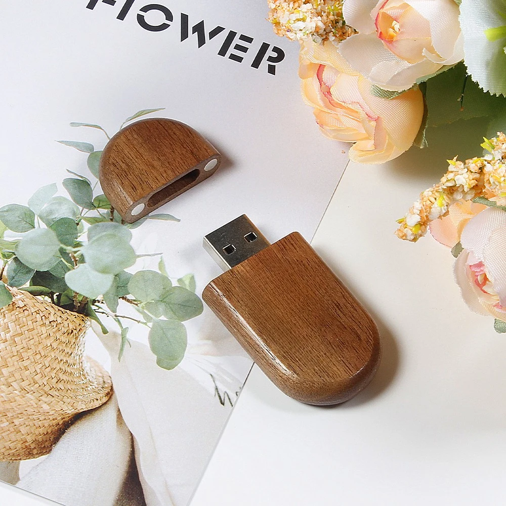 패션 메이플 USB 나무 펜 드라이브 키체인 포함 USB 플래시 드라이브 64GB 32GB 16GB USB 스틱 2.0 웨딩 크리에이티브 선물 메모리 스틱