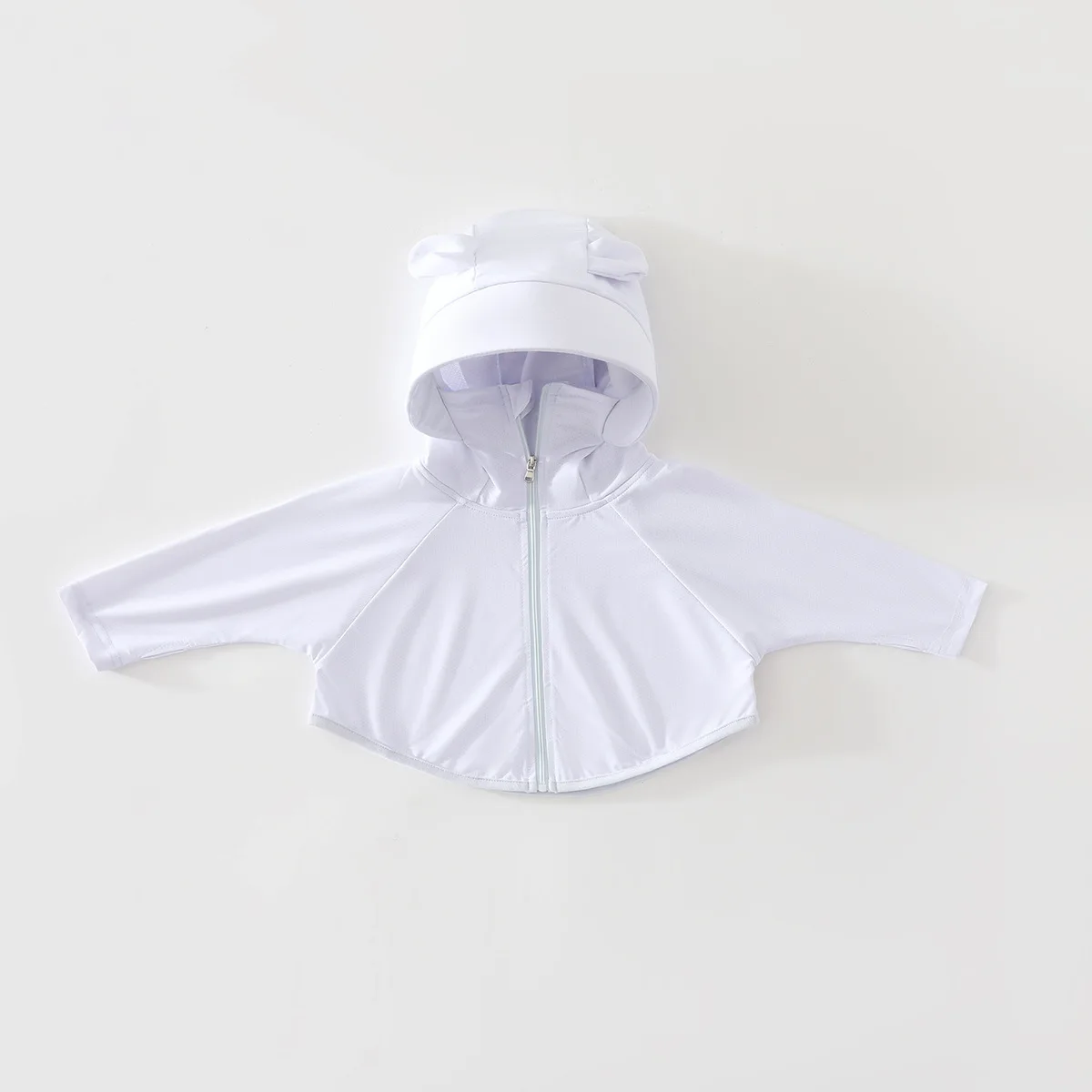 0-3Y Baby Clothes Summer Sun Protection Jacket Infant Hooded Shirt Thin Quick Coat Dry Kids Boys Girls Air Conditioning Top