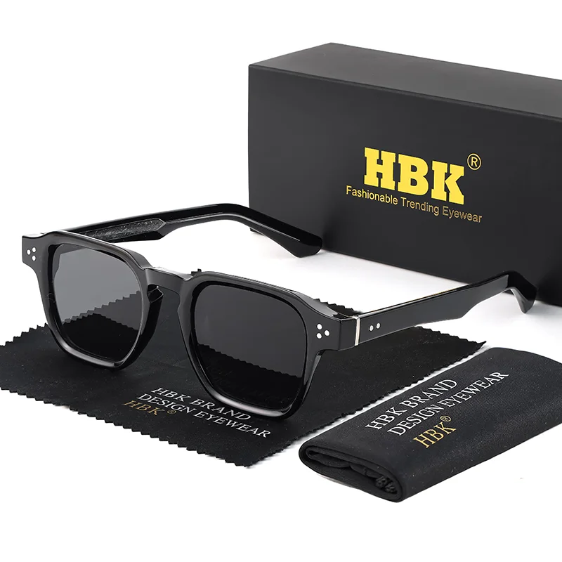 HBK Fashion Punk-Sonnenbrille für Herren, klassische quadratische Sonnenbrille, für Outdoor-Sport, Party, Urlaub, Reisen, Fahren, Angeln – Detail 8