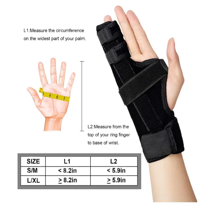 1Pc Finger Splint Hand Brace Pinky Finger Splint For Boxer Fractures Broken Ring Little Finger Cast Trigger Finger Immobilizer