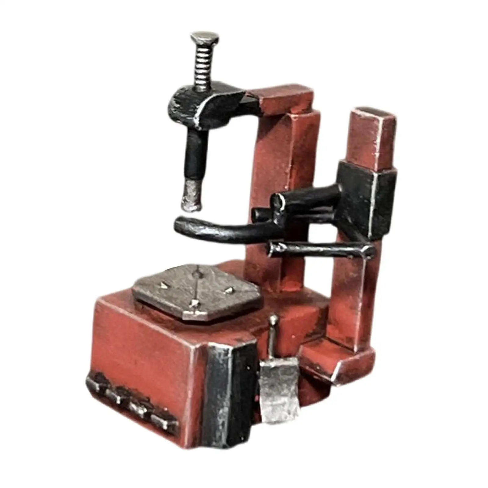 

1/64 Scale Tire Changer Creative Photography Prop Sturdy Model Scene Props