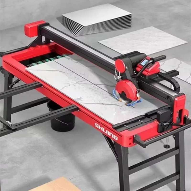 

【Best-selling】Fully Automatic Stone Cutting Machine Shijing 9201A Electric Tile Cutting Machine 1200mm 45 Degree Chamfering Ston