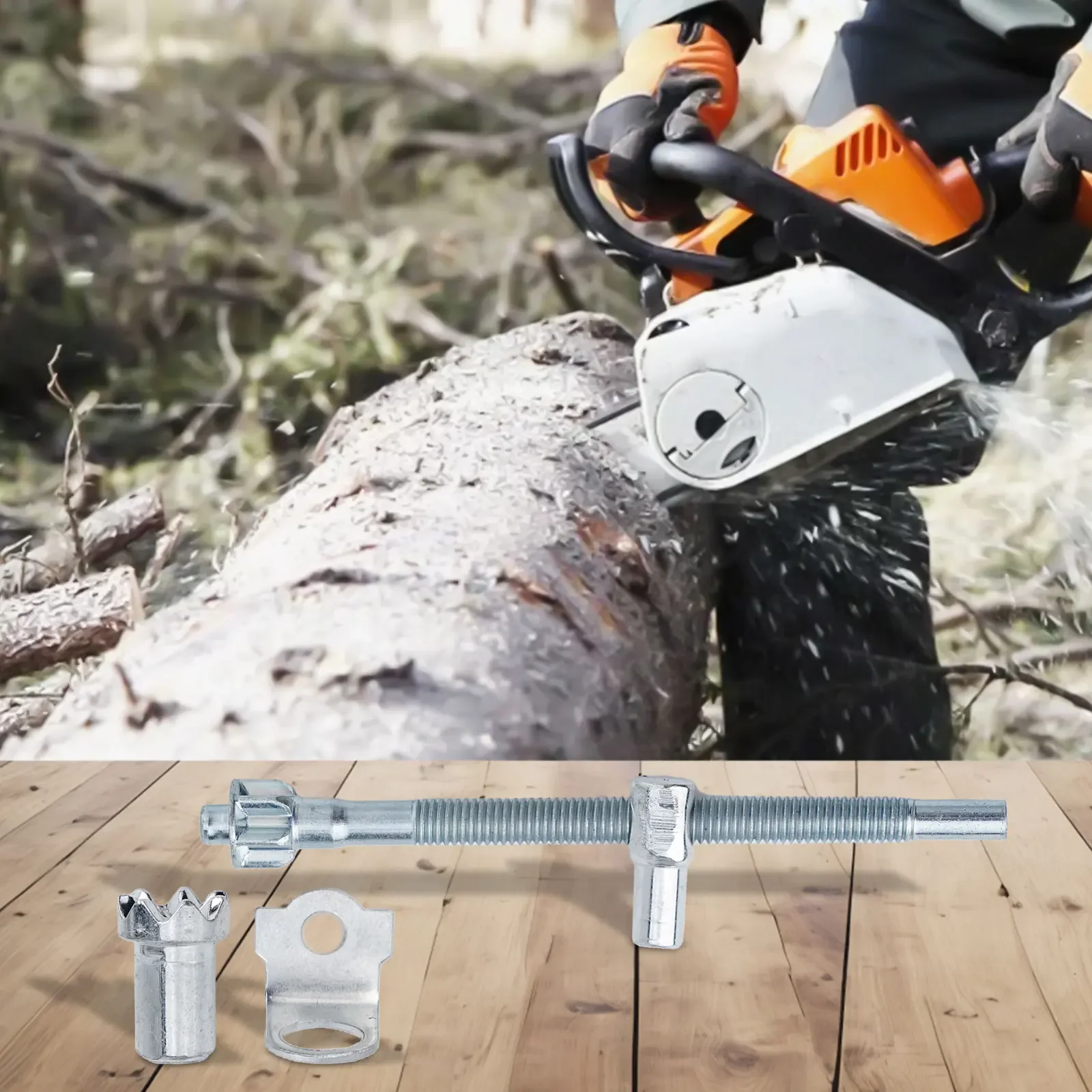 

Metal Chainsaw Tension Adjuster Screw Nut For Electric Saws Offering Reliable Tension Adjustment And Improved Saw Performance