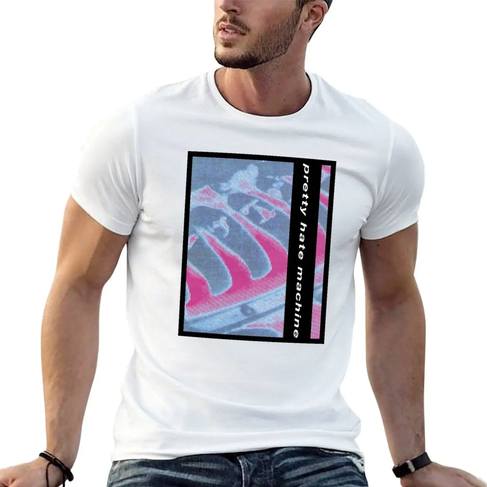pretty hate machine T-Shirt man t shirt cotton high quality t shirts for man graphic tees man t shirt summer T-shirt