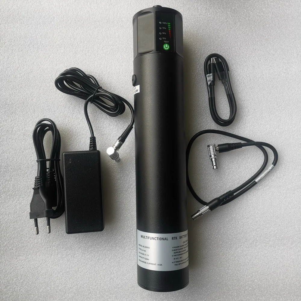 11.1V 20000mAh BL20000 BL-20000 Battery for Leic, Sok, Trimble, Topc, South, Hi-target, Nik, CHCNAV, Zenith, FOIF GPS