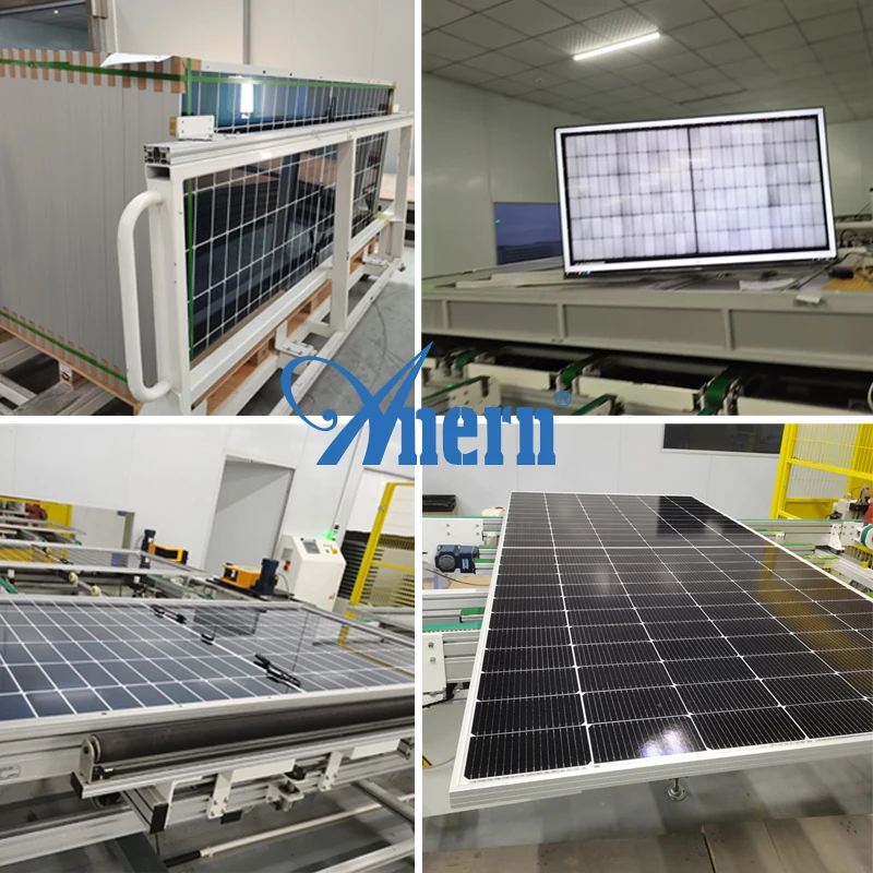 Obrázek 6: Anern solární panel 100aw monokrystalické 18v ip67 vodotěsný fotovoltaických panely maxi stejnosměrný 1000V solární paneles solární kemping RV domácí
