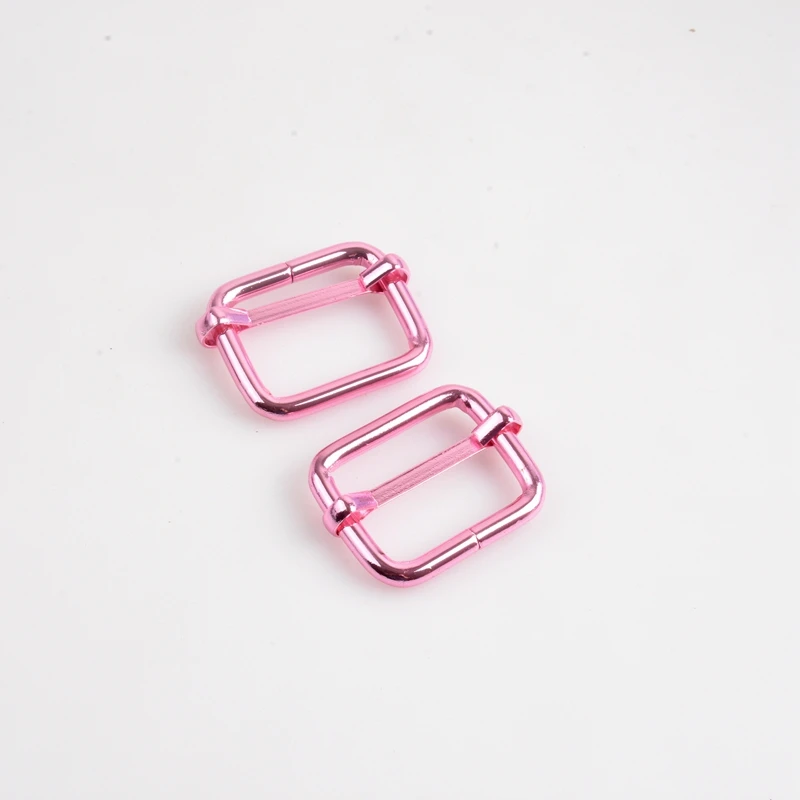 10pcs Light Pink Adjust Buckle, Slider buckle for handbag DIY hardware