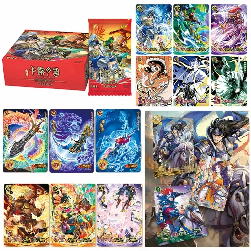 

KAYOU Romance of The Three Kingdoms Chinese Style Cards Qunying Yaoshi Card Fun Time Special Package Years Collection Toys Gifts