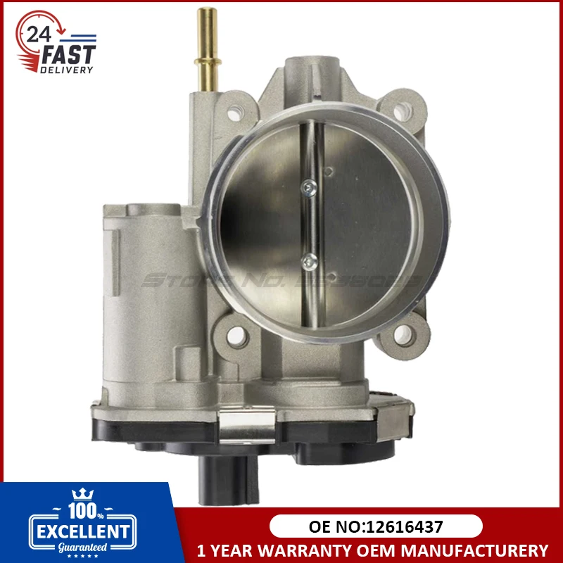 

Throttle Body 12616437 12694872 F00H600078 for Chevy Trailblazer/GMC/Saab 9-7X Envoy 4.2L (2008-2009) Fixes P0121 & Rough Idle