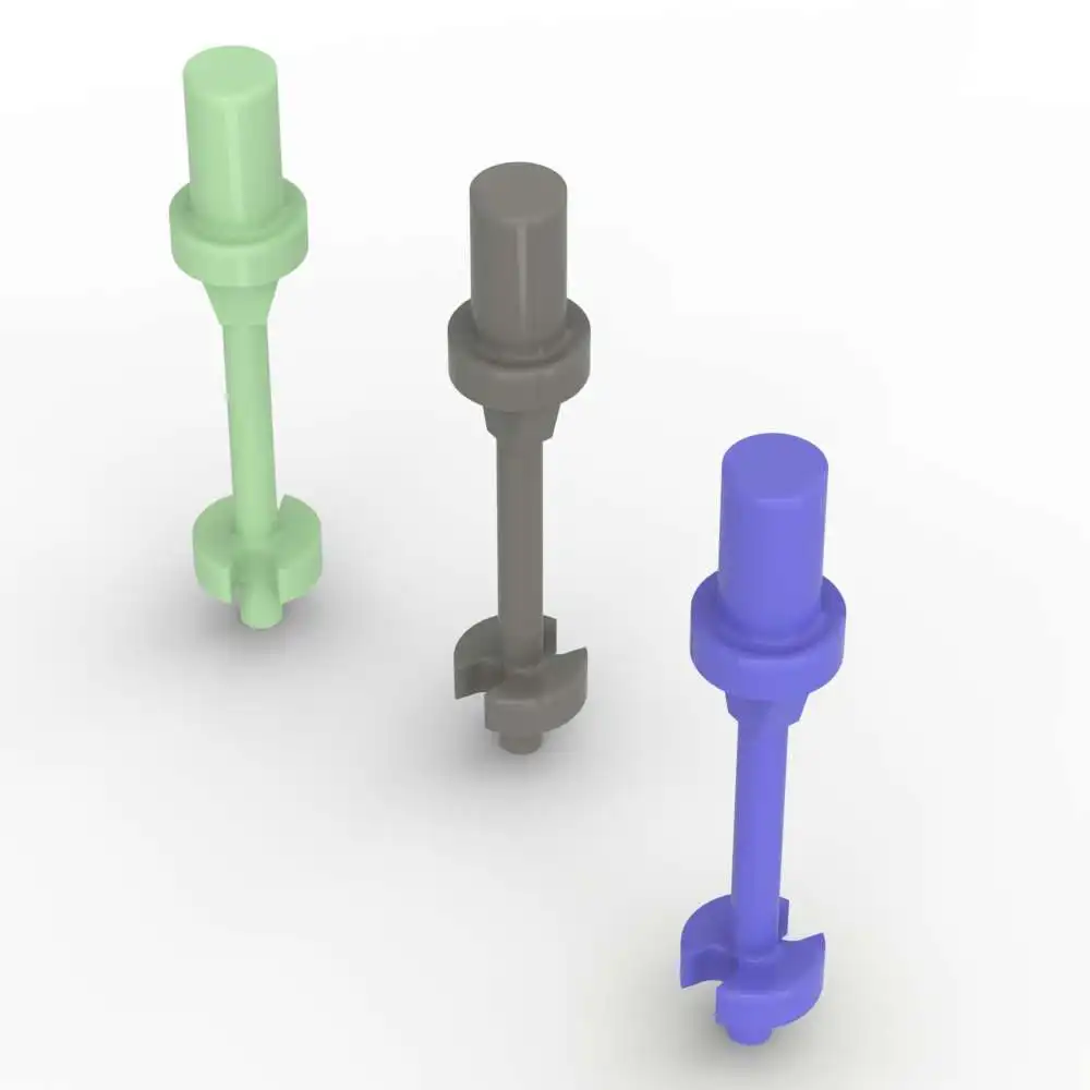 

MOC 10 шт. 90540 с ручкой, стопорное кольцо, кирпичная посуда, лыжная палка, 3 л, сменный строительный блок, игрушки для взрослых и мальчиков, праздничные подарки