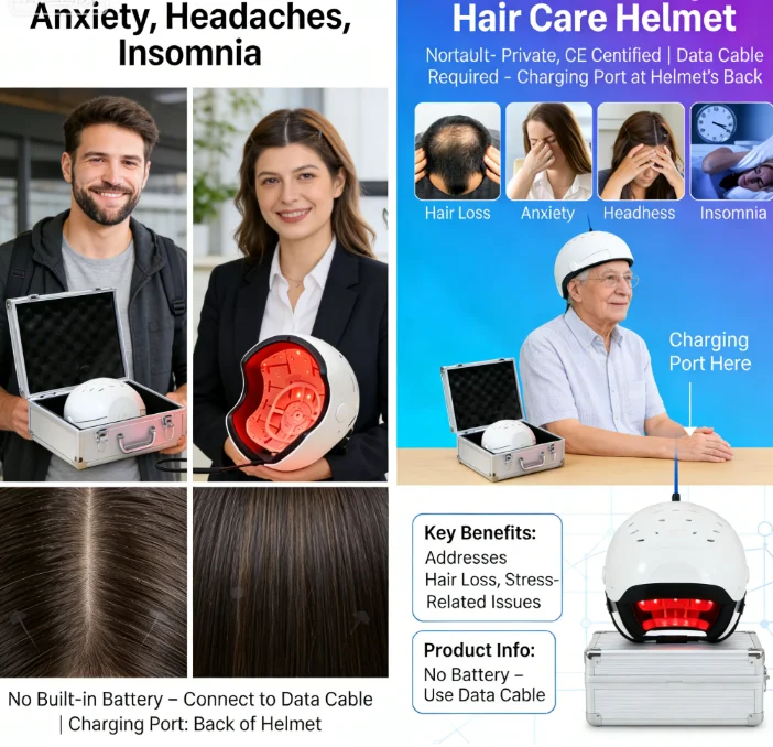 

Профессиональный лазерный шлем для роста волос COZING-C300: 90 лазеров, 210 светодиодов с 4-зонным управлением для целенаправленной терапии кожи головы