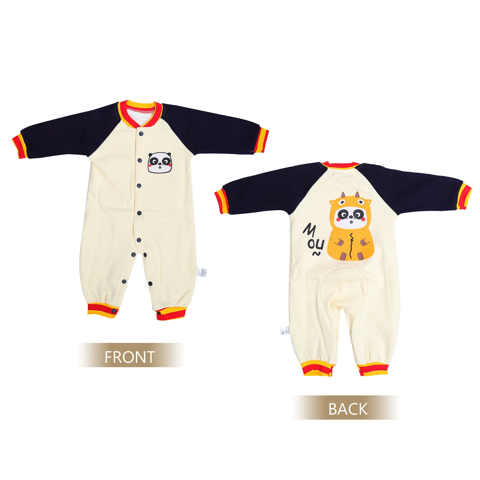 

1Pcs Baby Jumpsuit Unisex One-Piece Suit Soft Comfortable Infant Layette Photography Romper Jumpsuit Baby Layette