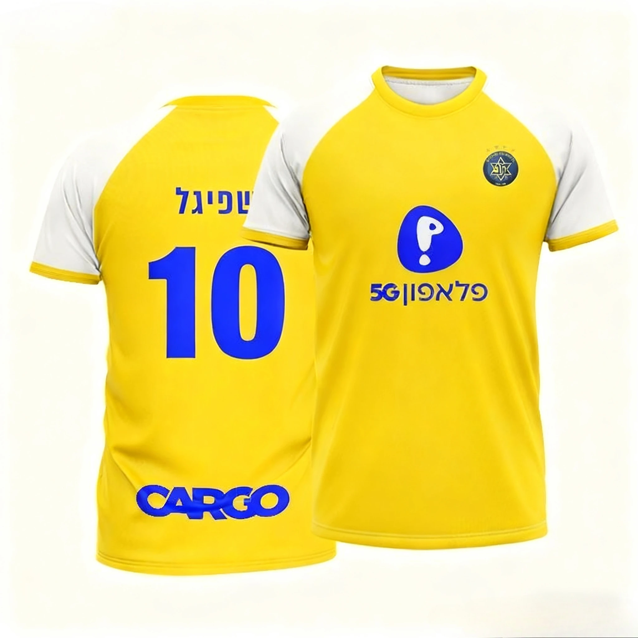2026 Summer Israel's New Football Training Wear for Both Men and Women, A Replica Jersey, Running and Fitness T-shirt and Top