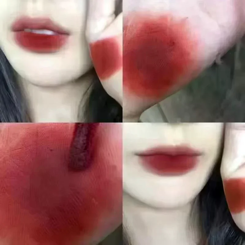 HERORANGE Velluto opaco Fango per labbra Tazza antiaderente impermeabile a lunga durata Lucidalabbra Liscio setoso Nebbia morbida Rossetto Cosmetici per il trucco