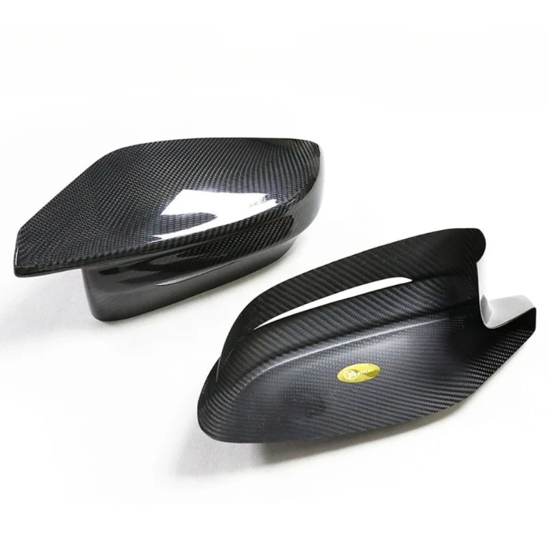Echte Droge Koolstofvezel Auto Achteruitkijkspiegel Buitenkant Spiegelkappen Cover LHD RHD Voor BMW M240i M440i i4 M50 M2 G87 M3 G80 M4 G82 G83