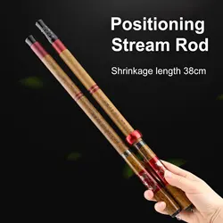 Short Section Stream Rod Portable Fishing Rod Positioning Hand Rod 19 Adjustable Carbon Ultra Light Hard Pocket Mini Hand Rod Ha