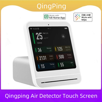 Qingping Air Detector Touch Screen Control Temperature Humidity Sensor CO2 PM2.5 Quality Monitor for Xiaomi Mijia Smart Home