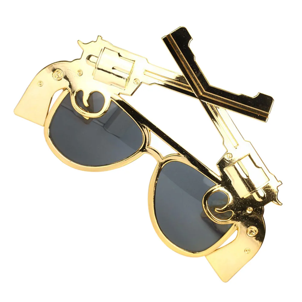 نظارات على شكل نظارات ذهبية خفيفة الوزن ومضحكة لحفلات الرقص للحفلات التنكرية وديكور الدعامة #1