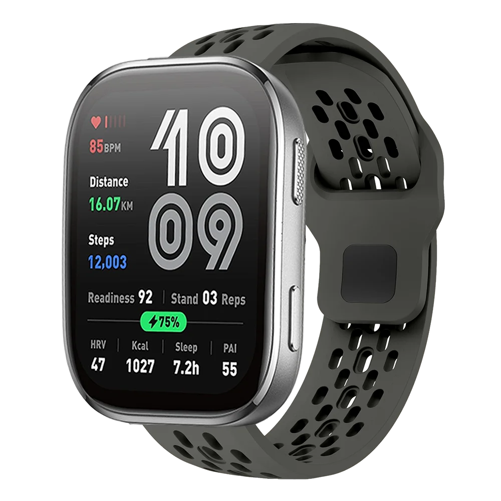 22mm Strap for Amazfit BIP 6 5 Sport Breathable Mesh Reverse Buckle Strap Accessories for Amazfit Balance/Cheetah Pro/GTR 4 3 2