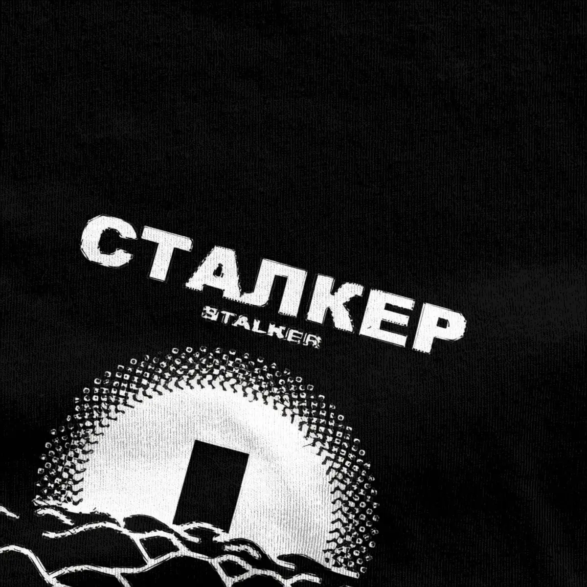 ريترو ستوكر تاركوفسكي تي شيرت للجنسين س الرقبة قصيرة الأكمام تي شيرت القطن الصيف الأعلى المحملة #4