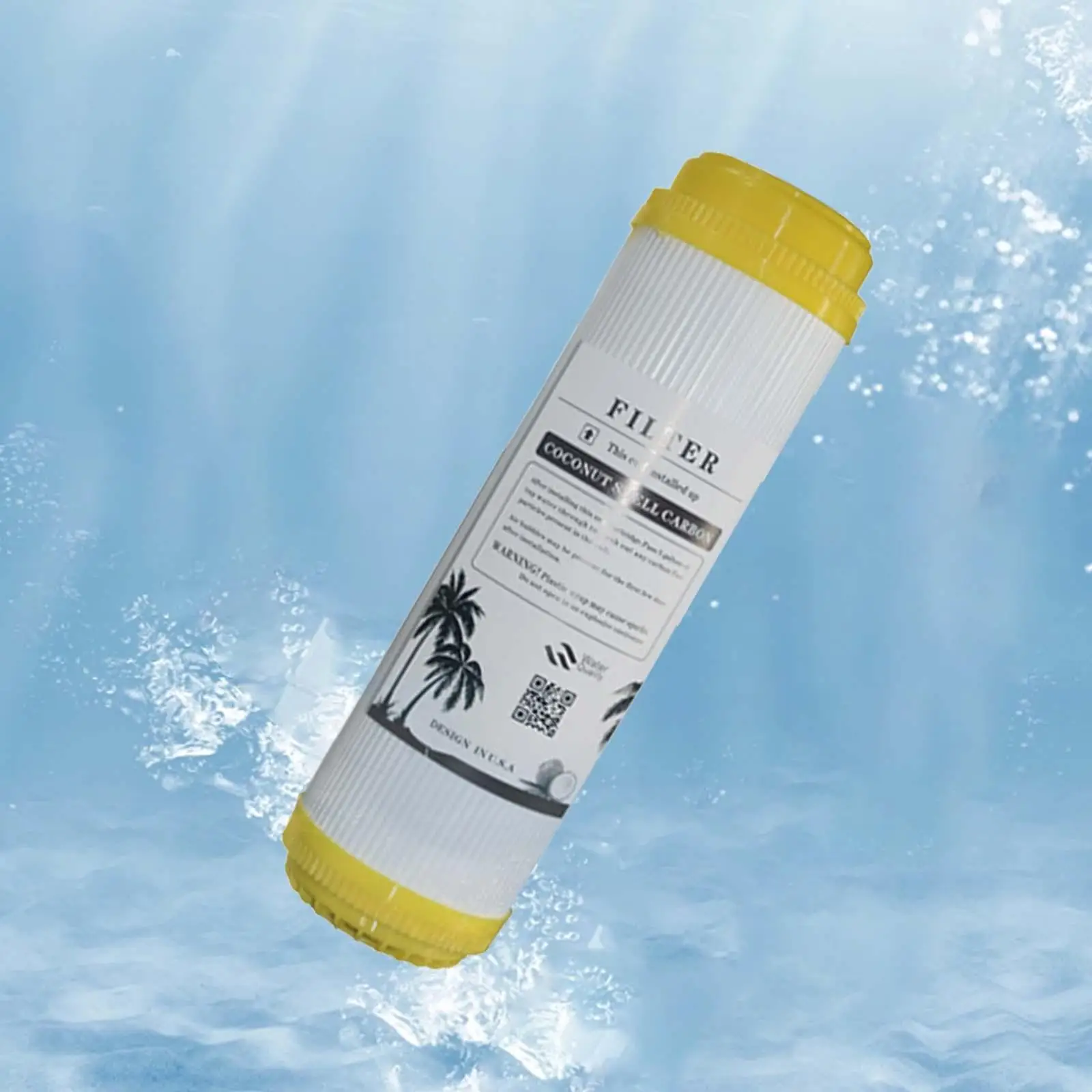 Filter air sedimen komersial dan industri menggunakan seluruh rumah filtrasi sedimen penyaringan air sumur PP Filter sedimen