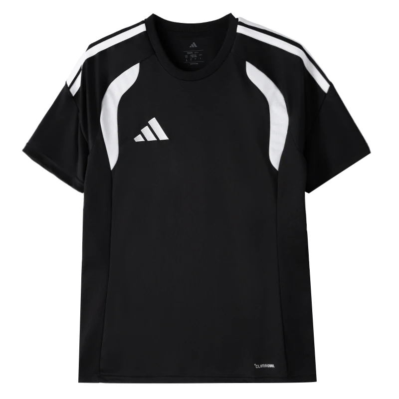 

Мужская спортивная повседневная футболка Adidas с короткими рукавами для бега, фитнеса и футбола Kb1348