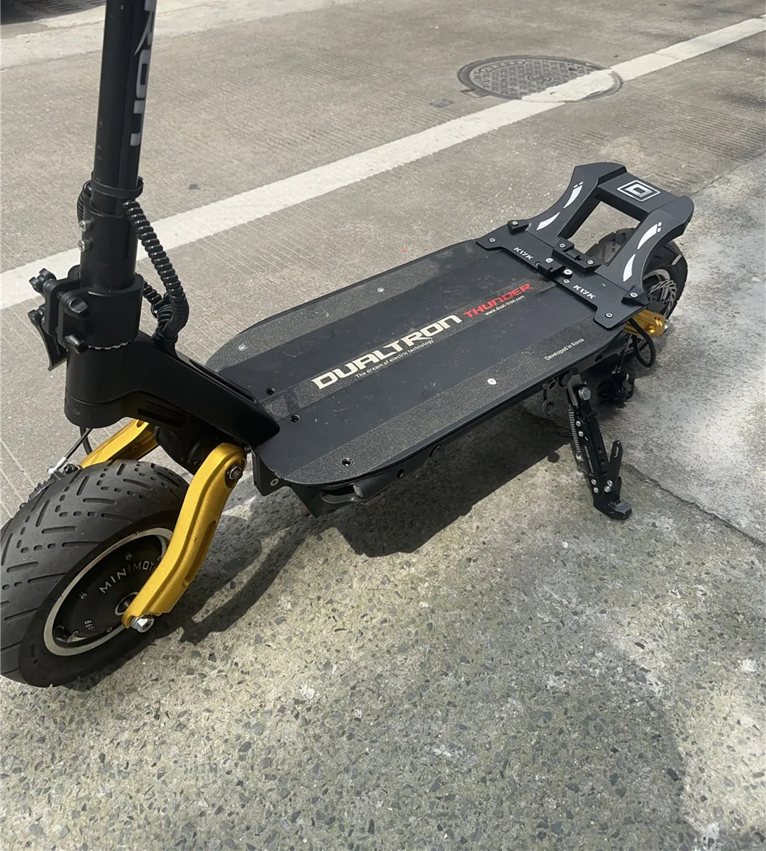 Hintere Reitstockhalterung, Verlängerungsplatte, Pedal für DT Dualtron Thunder Victor Luxury Eagle Pro – Detail 6