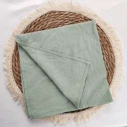 Sage Green Cloth Napkins Set of 10 Cotton Fabric Serviette Kitchen Tea Table Towels for Farmhouse Wedding Decoration
