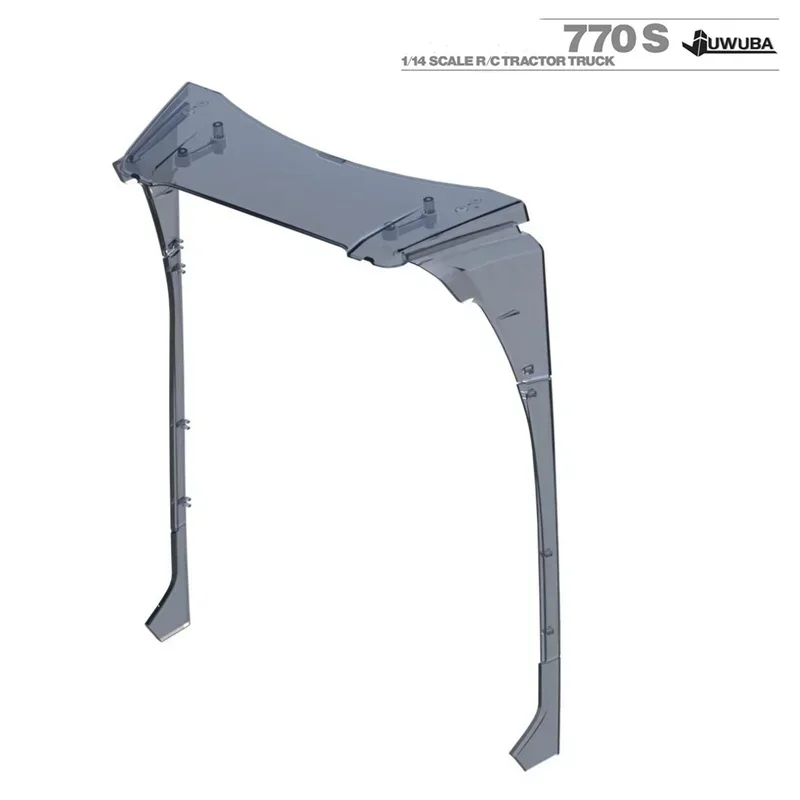 อะไหล่ DIY 1/14 สปอยเลอร์หลังคาสำหรับรถบังคับวิทยุ Tamiya 1/14 ของเล่นรถสำหรับ Scania 770S 56368 อุปกรณ์เสริมสำหรับรถบังคับวิทยุ