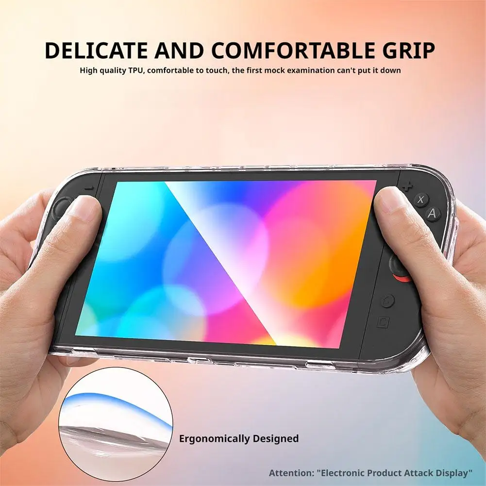 

Transparent Case for Switch 2 New Model Accessories Tpu Shell Clear Case Cover for NS Switch 2 Console Accessories 2025 N1M0