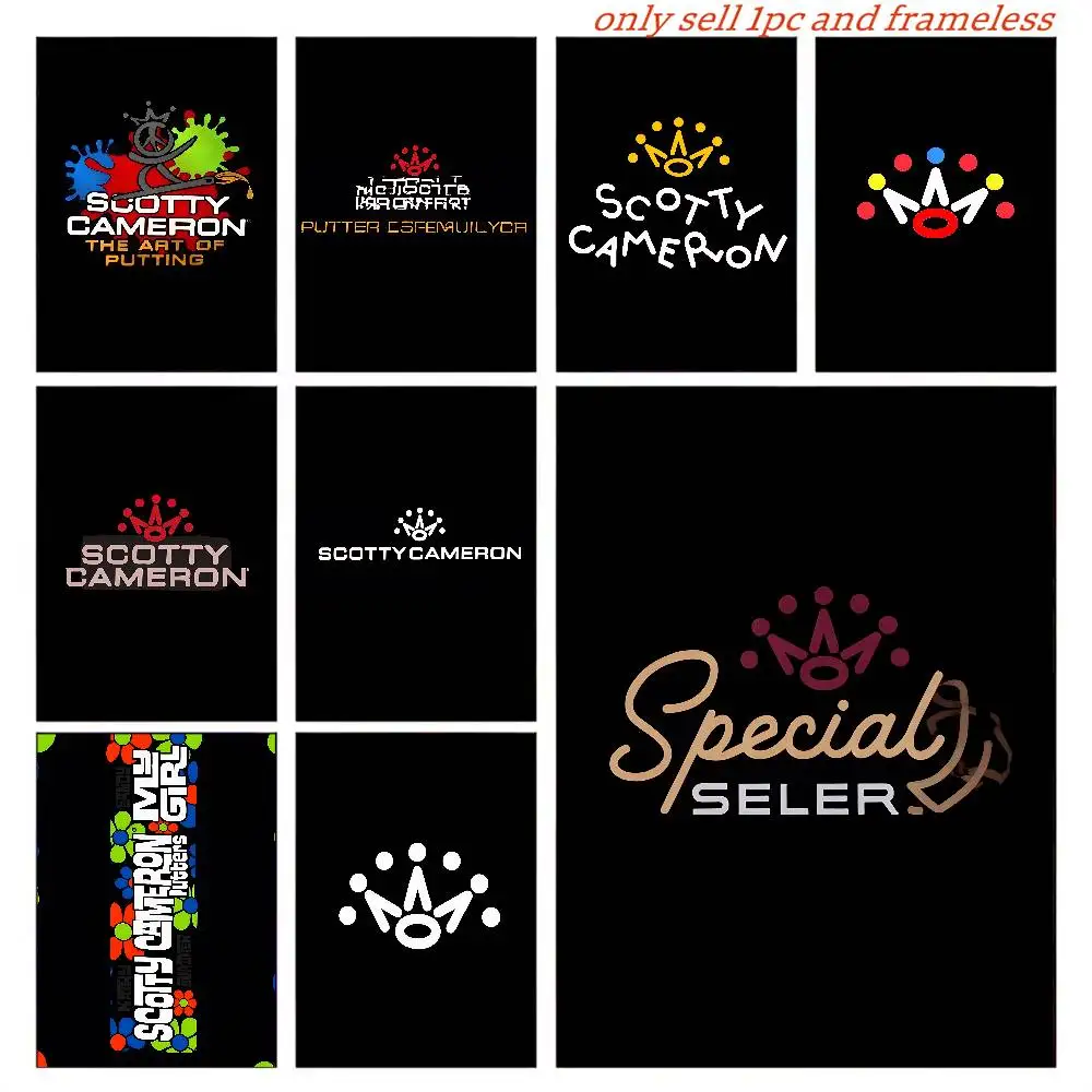 S-ScoTTY C-CameRONS Fashion Poster Water Proof Paper Print Room Decor Stickers Art Wall Decoration Bedroom Living Room