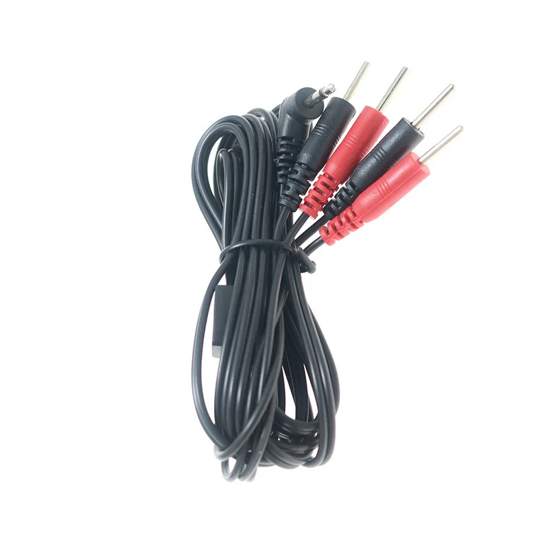 سلك الصدمات الكهربائية مجموعة كهربائية كابل كهربائي لتوصيل العلاج التحفيز مدلك لتقوم بها بنفسك ملحقات لعبة الجنس للزوجين الكهربائية