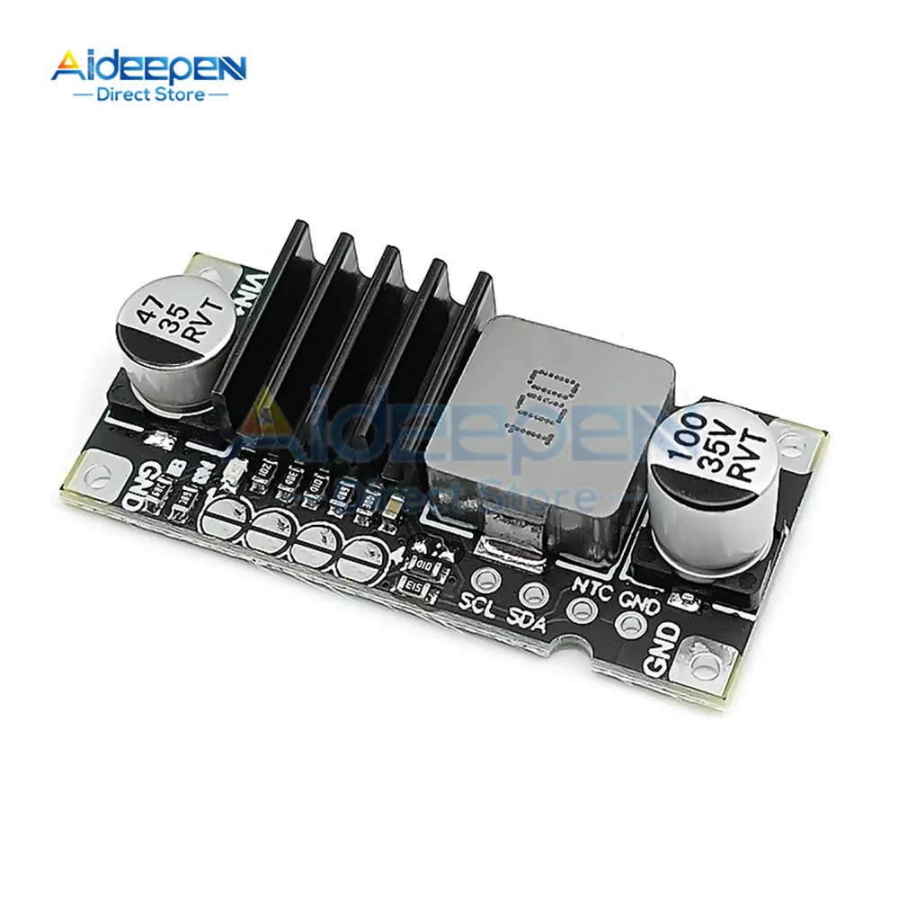 1S 2S 3S 4S 5V-26V 3A 40W Lithium Batery Charging Step-Down Module Current Adjustable With Temperature Protection LED Indicator