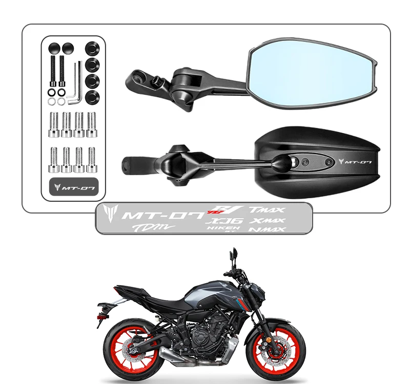 

Motorcycle Modification Universal Rearview Mirror Suitable For YAMAHA TRACER 900 700 GT 900GT TRACER MT09 MT07 MT 09 Accessories