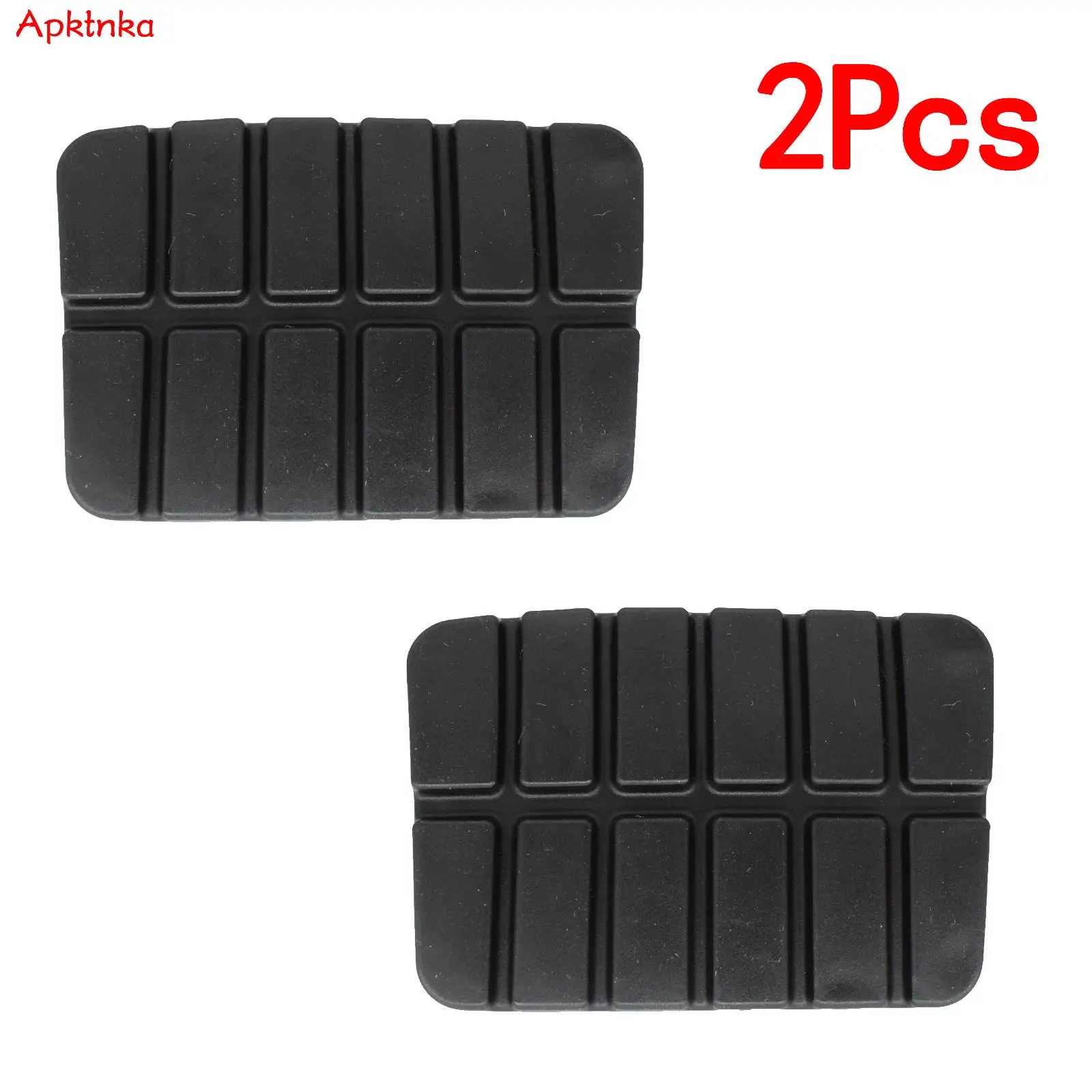 1 Pair Brake Clutch Pedal Pad Cover Rubber Set Kit For Nissan Navara All D21 D22 Series 1986-2006 49751-NI110 Car Accessories