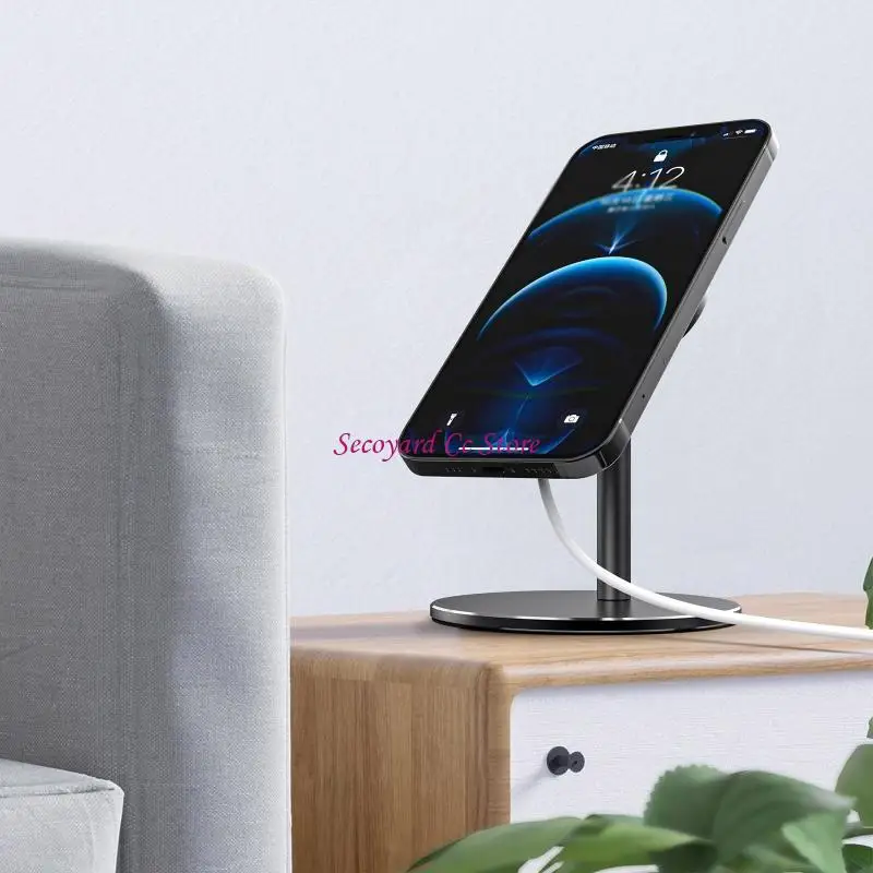 

N3UC Портативная беспроводная зарядная станция для беспроводной зарядки и защиты Набор Apple Wireless Металлический