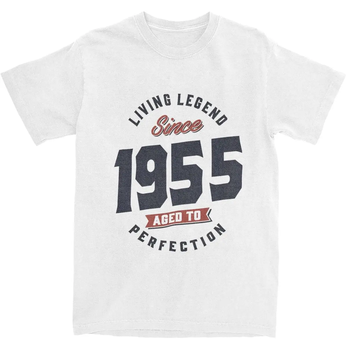 Adult Living Legend Since 1955 70th Birthday Gift T Shirt For Unisex Pure Cotton Tee Shirt Short Sleeve